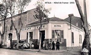 M'Sila - Hotel de france - 1955